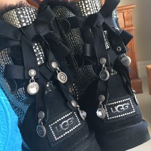 Sparkly Bailey Bow Uggs